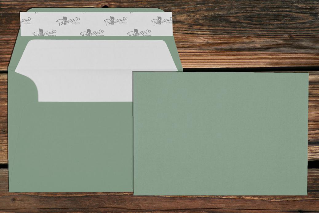 Briefhüllen mit Seidenfutter C6 114x162 mm Haftklebend Eucalyptus gerippt 100 g/qm